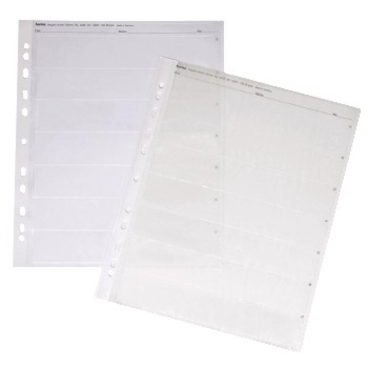 Hama Negative sleeves, 24 x 36 mm, Polypropylene photo album 7 sheets