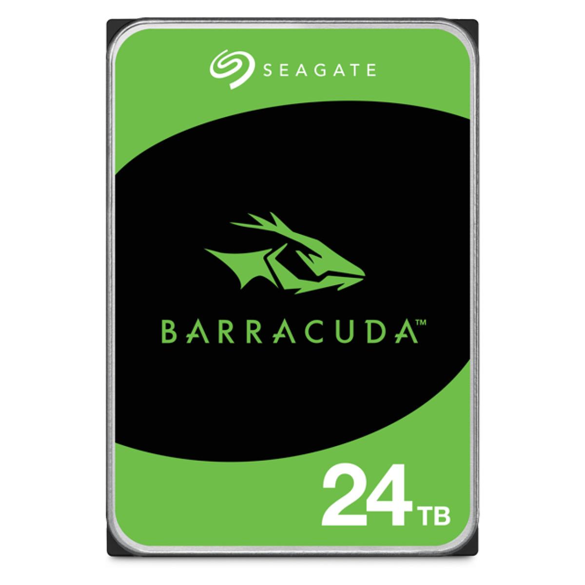 Seagate Barracuda Desktop 24TB HDD internal hard drive 7200 RPM 512 MB 3.5" Serial ATA