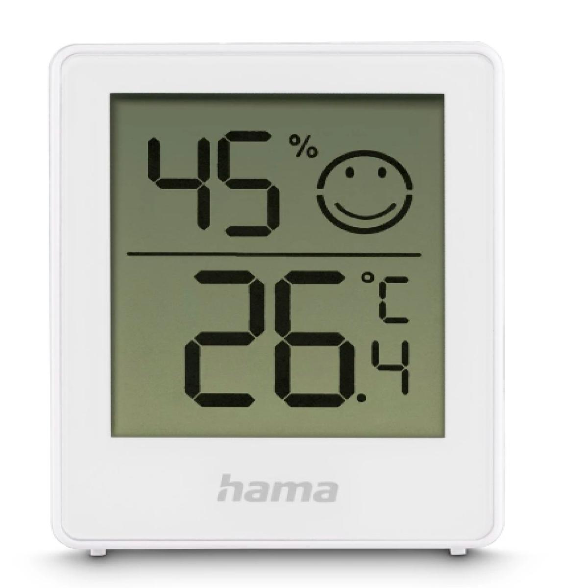 Hama 00222233 digital weather station White Battery