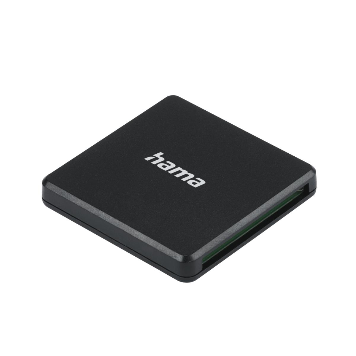 Hama USB 3.0 Multi-Card Reader, SD/microSD/CF, black