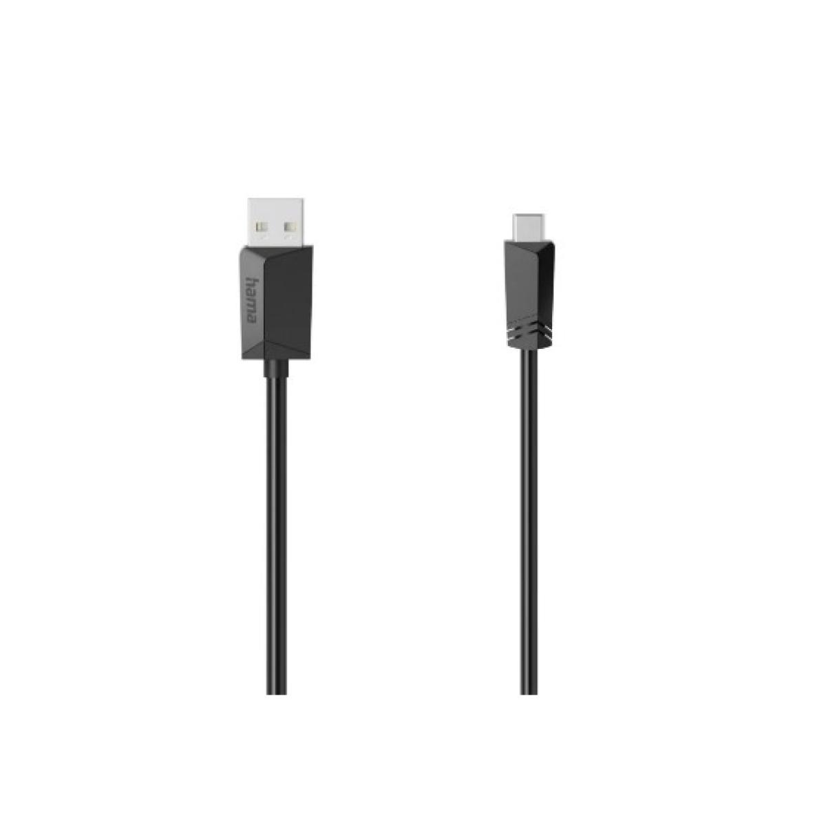 Hama 00074260 USB cable USB 2.0 1.5 m USB A Mini-USB B Black