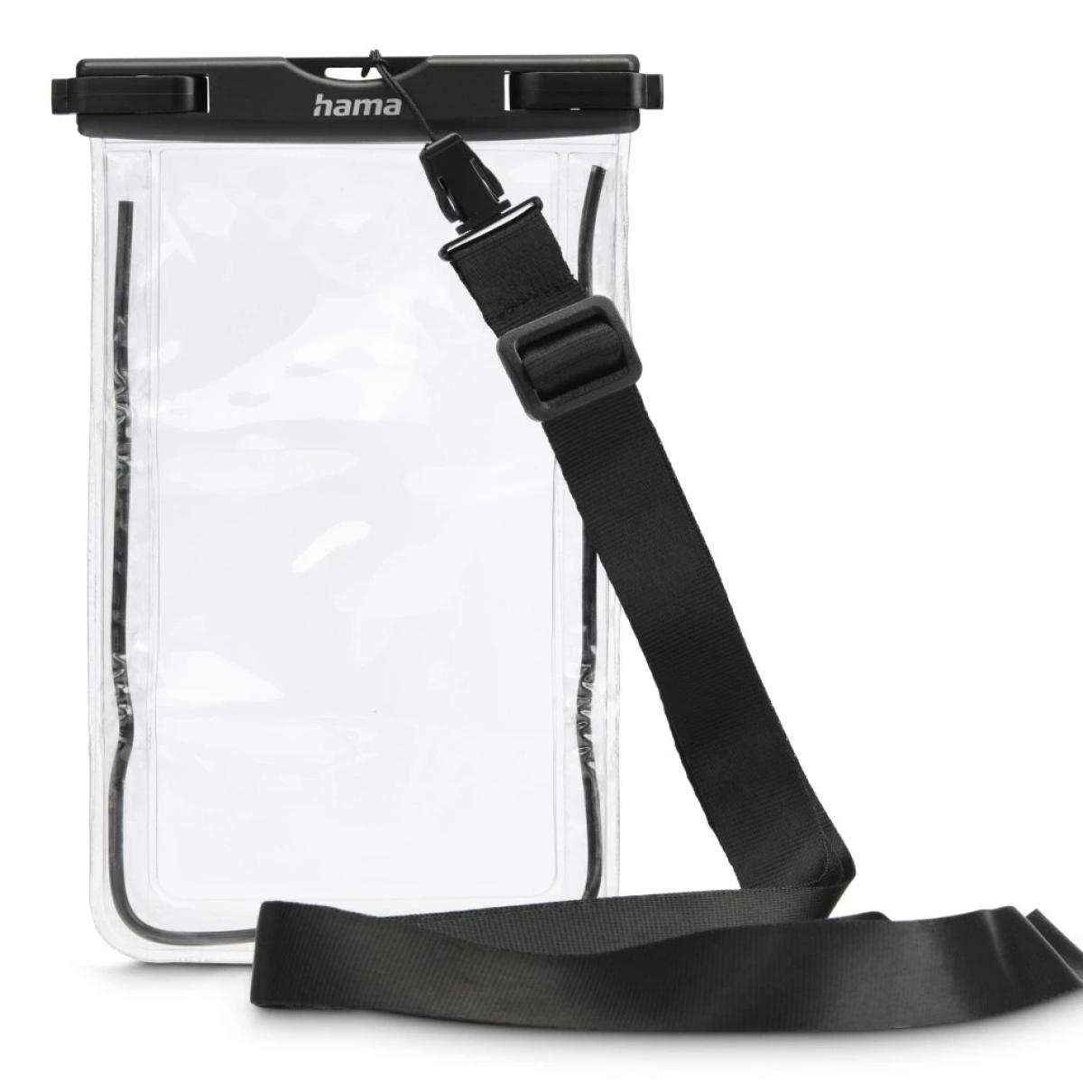 Hama Waterproof Mob. Ph. Case, up to 6.7”, IPX8, Underw. Case, f. Hanging, blk