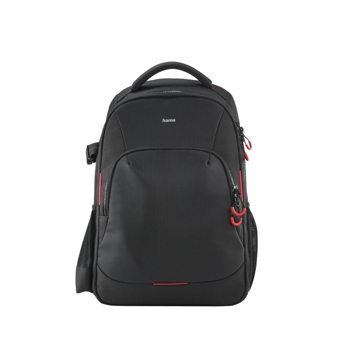 Hama Ohio Backpack Black, Red