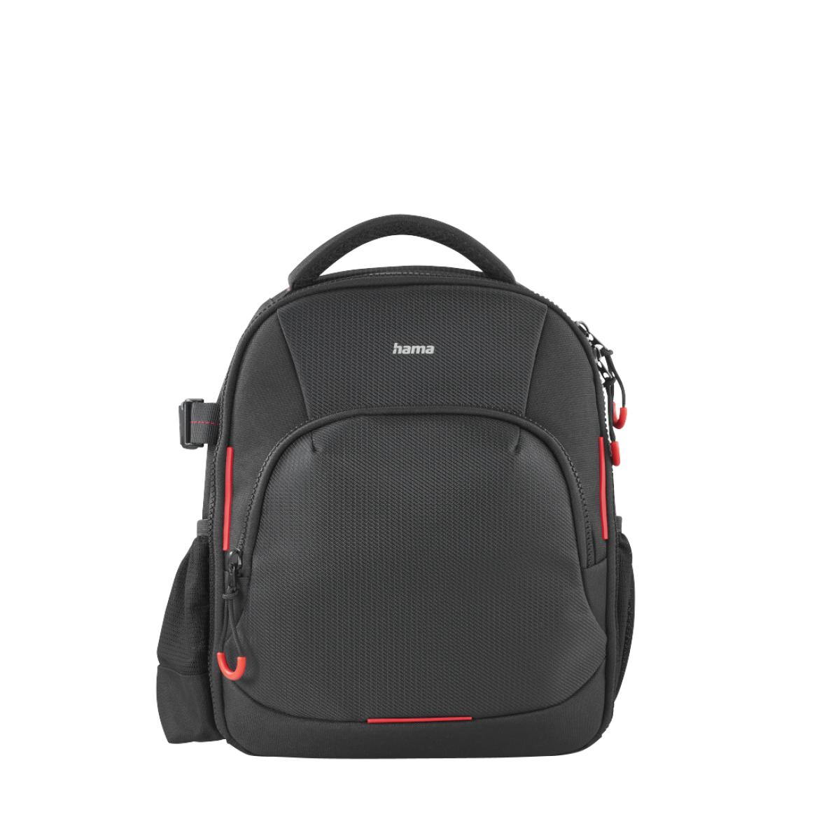Hama Ohio Backpack Black, Red