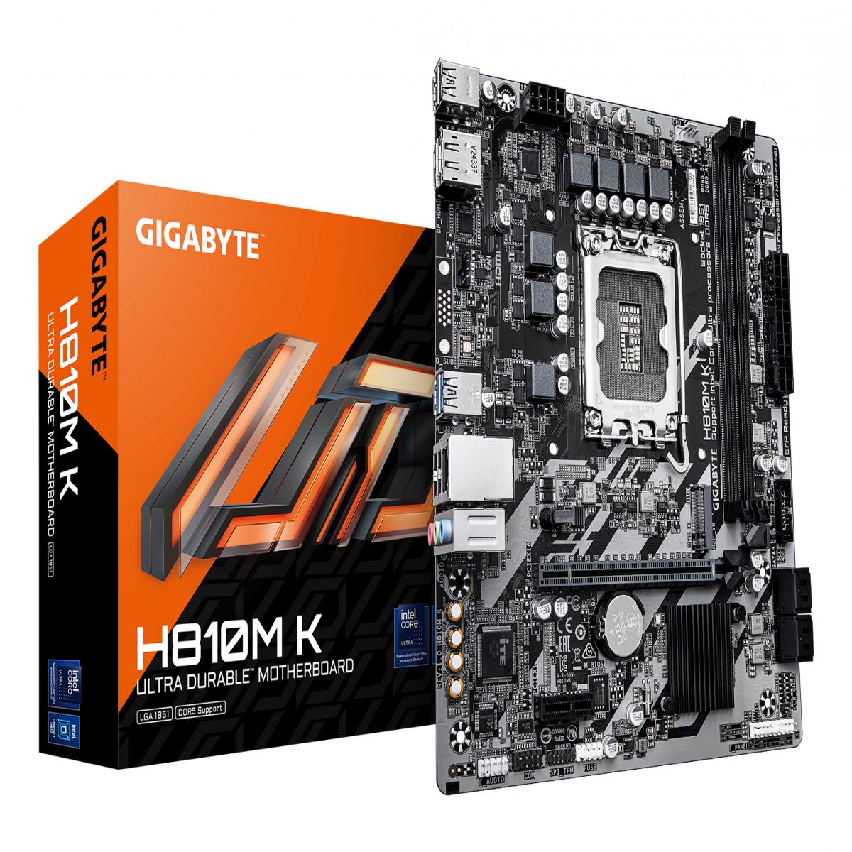 GIGABYTE 1851 H810M K M-ATX             