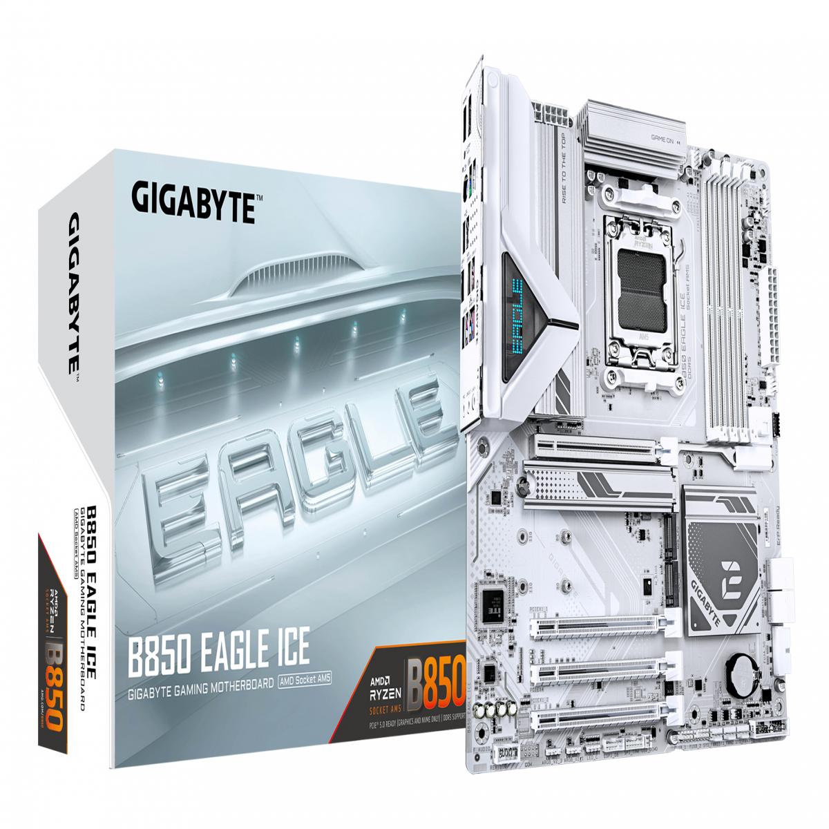 GIGABYTE AM5 B850 EAGLE ICE             