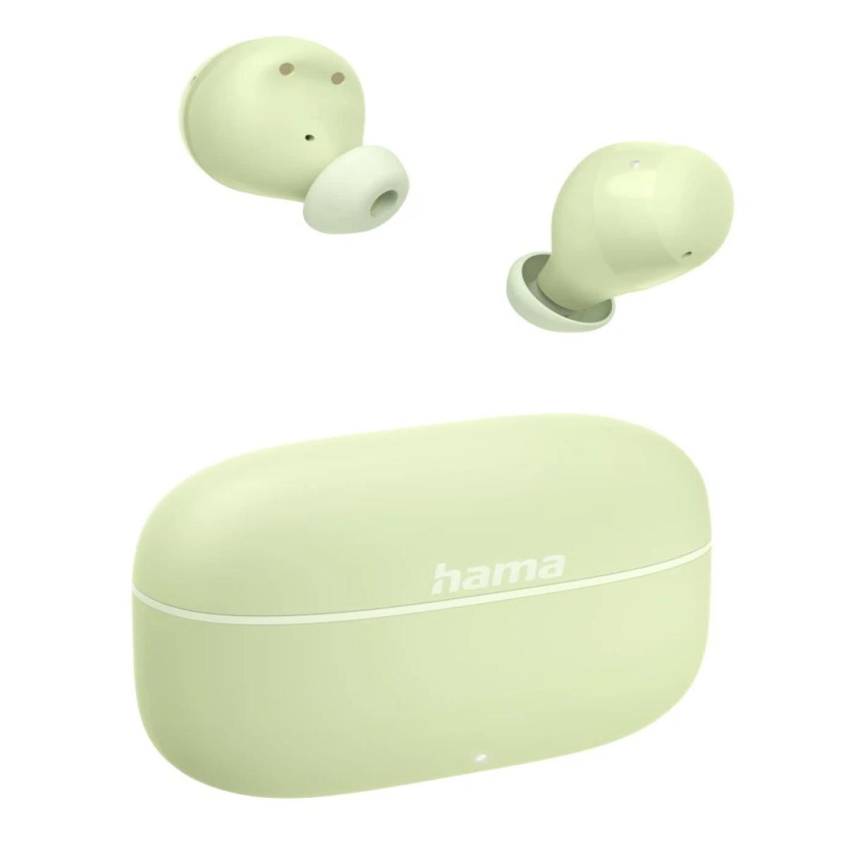 Hama Freedom Buddy II Headset True Wireless Stereo (TWS) In-ear Calls/Music Bluetooth Light Green