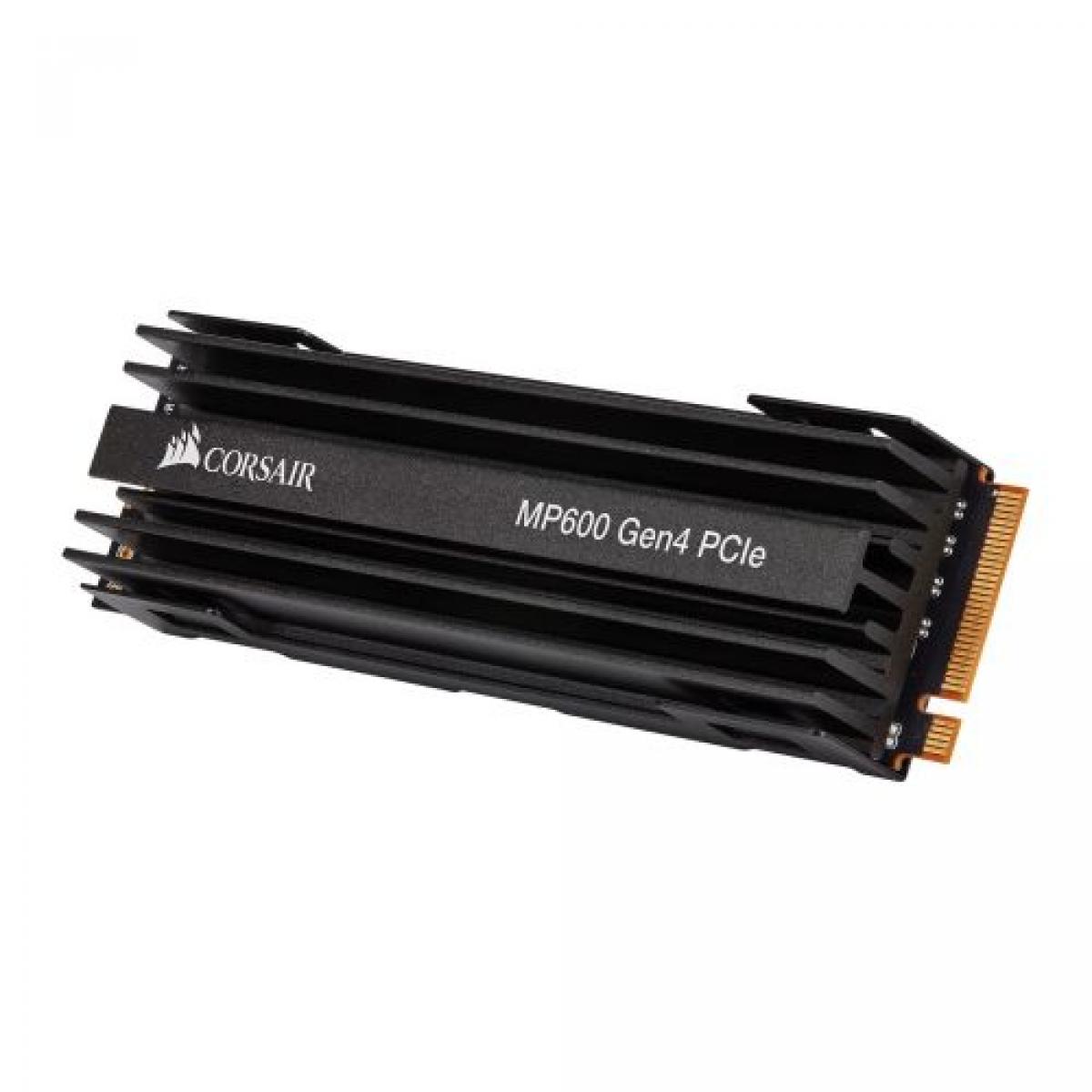 Corsair 1TB Force Series MP600 M.2 NVMe SSD, M.2 2280, PCIe4, 3D TLC NAND, R/W 4950/4250 MB/s, 600K/680K IOPS