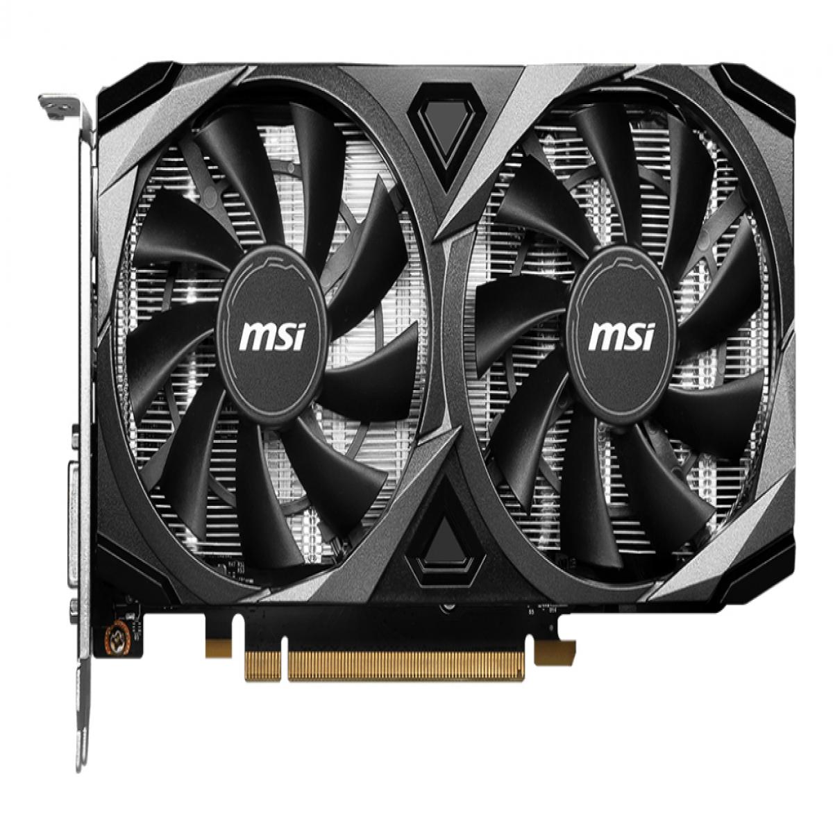 MSI RTX3050 VENTUS 2X XS 8G OC, PCIe4, 8GB DDR6, DVI, HDMI, DP, 1807MHz Clock, Overclocked