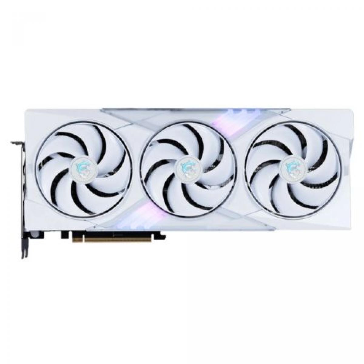 MSI RTX5070 Ti 16G GAMING TRIO OC WHITE, PCIe5, 16GB DDR7, HDMI, 3 DP, 2580MHz Clock, RGB Lighting, Overclocked