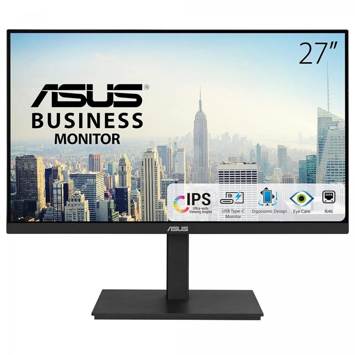 ASUS VA27ACFSN computer monitor 68.6 cm (27") 2560 x 1440 pixels Wide Quad HD LCD Black