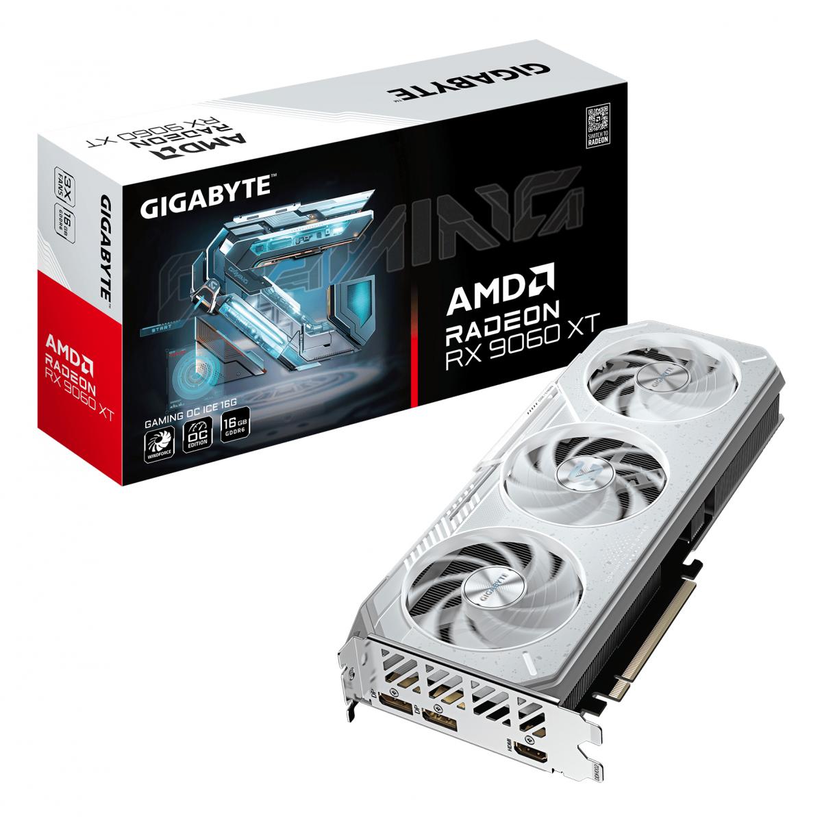 GIGABYTE RX 9060 XT 16GB GAMING OC ICE  