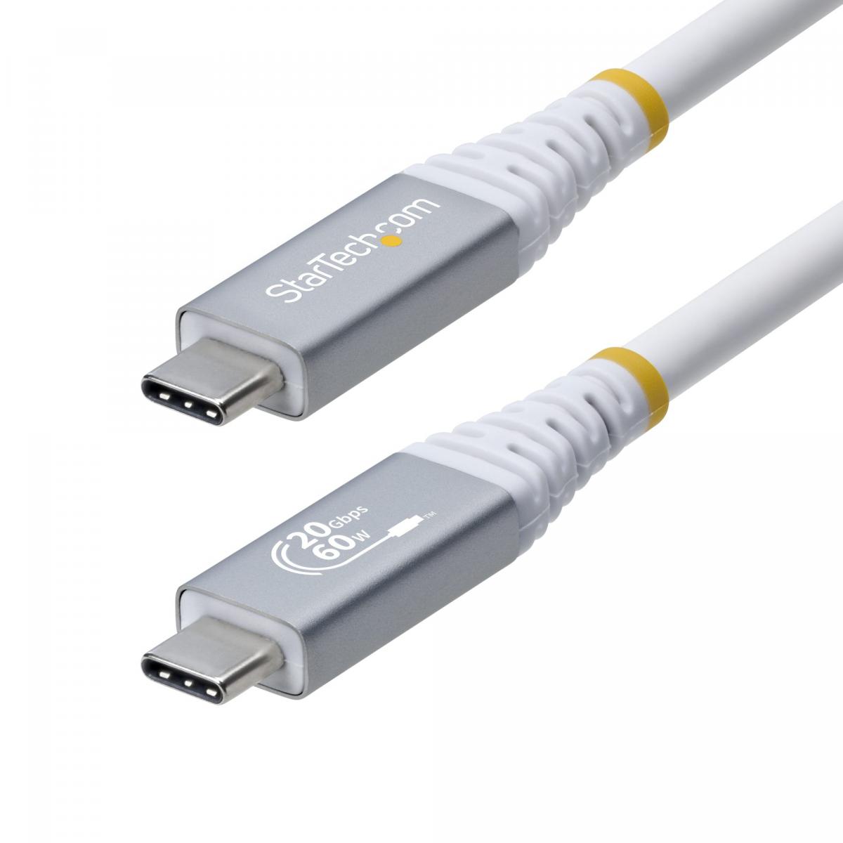 StarTech.com White USB4 Cable - 3m