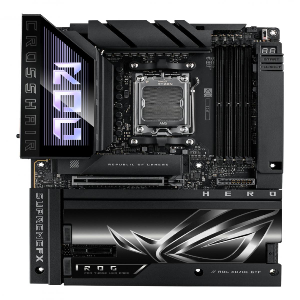 ASUS AM5 ROG CROSSHAIR X870E HERO BTF   