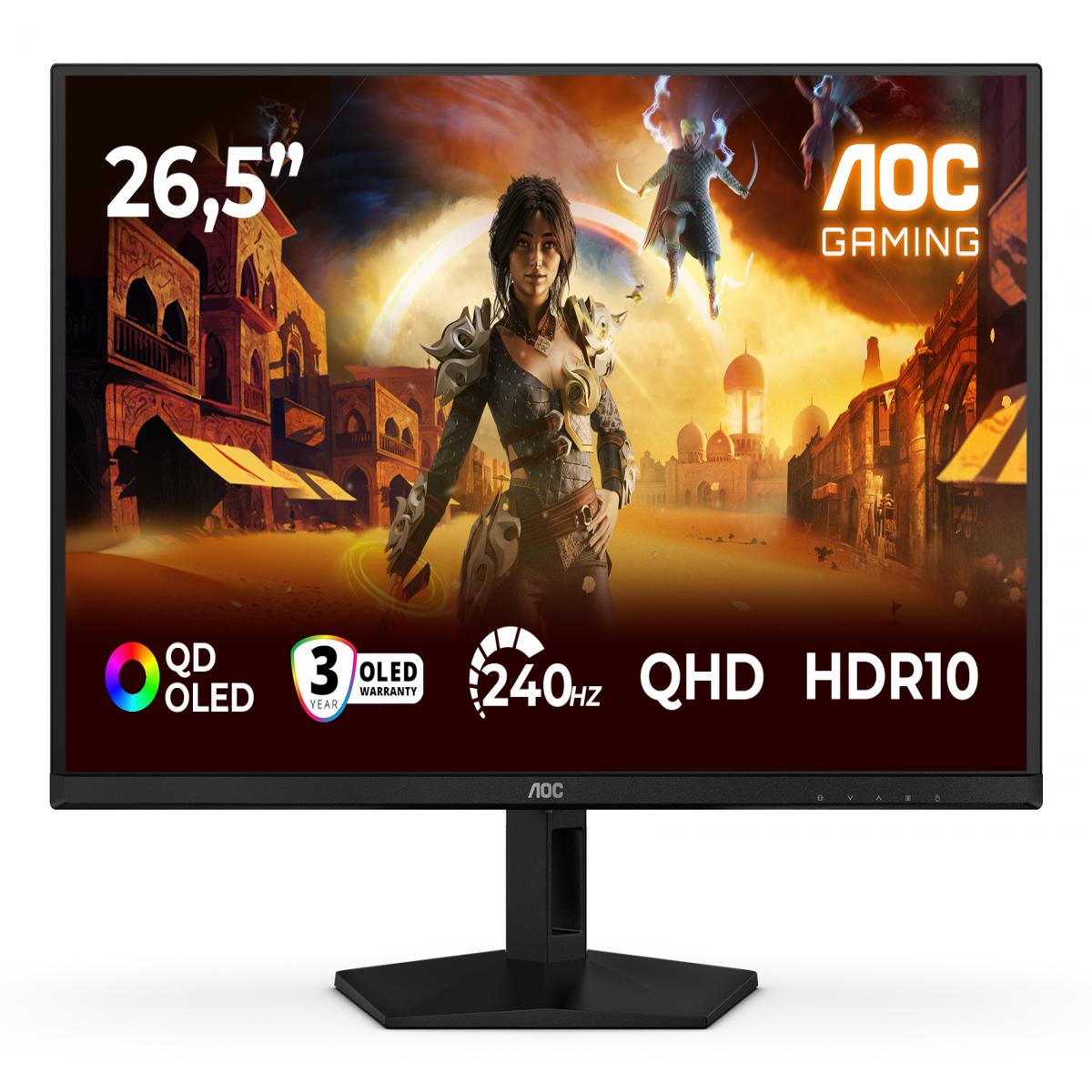 AOC 26.5 QD-OLED MONITOR Q27G41ZDF      