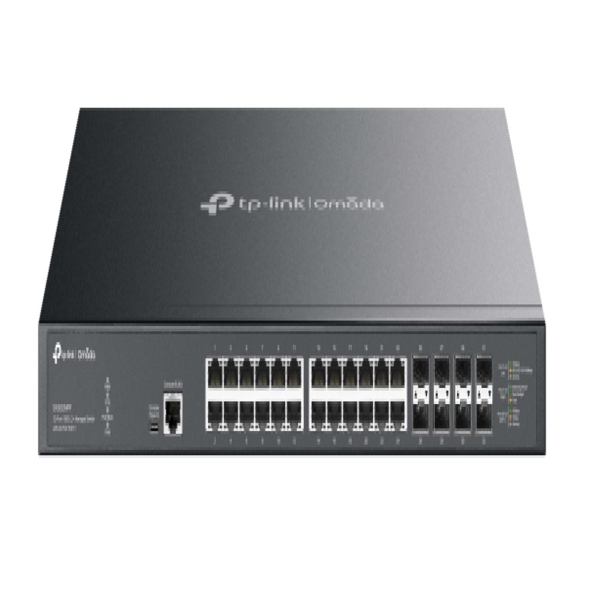 TP-Link Omada 32-Port 10GE L2+ Managed Switch with 24-Port PoE++