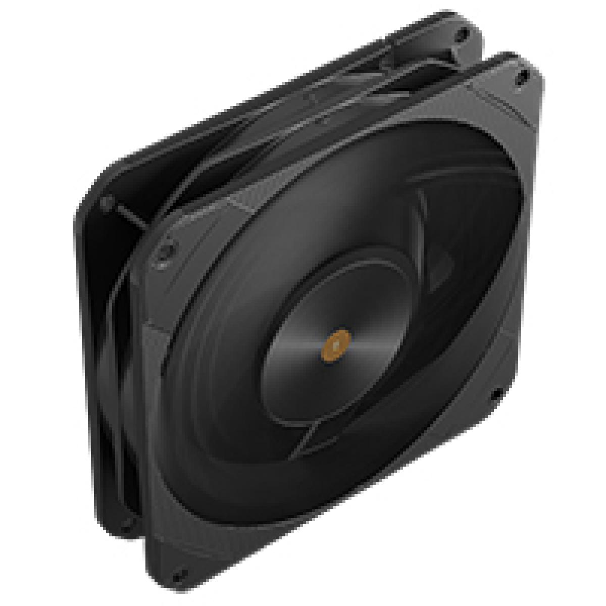 Powercool Silent Flow 120mm FDB Black 4pin PWM Cooling Fan