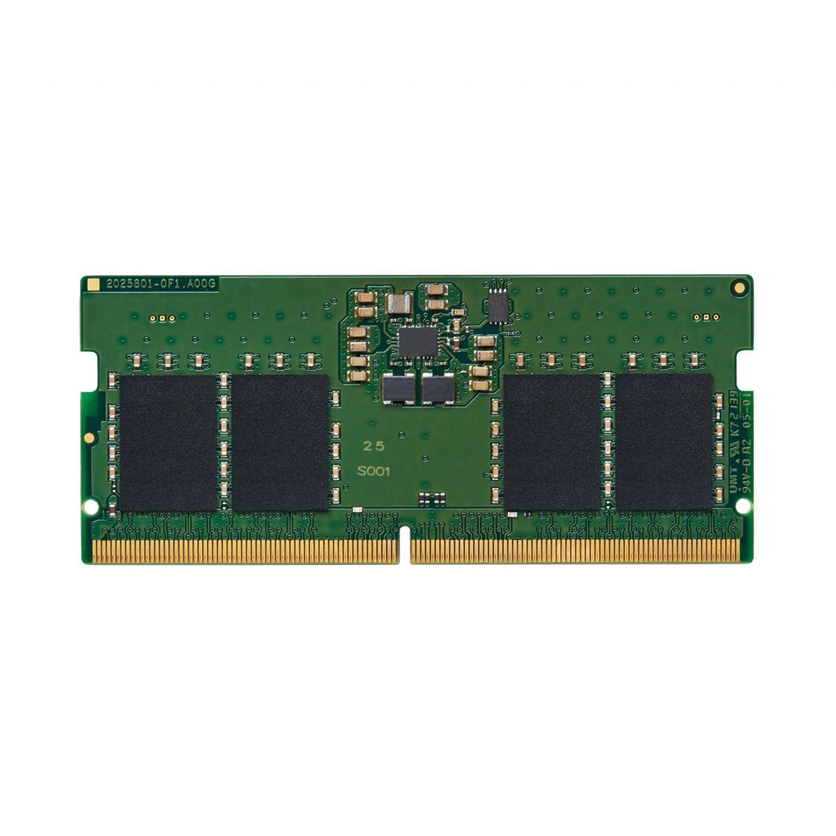 Kingston Technology KCP556SS6-8 memory module 8 GB 1 x 8 GB DDR5 5600 MT/s 262-pin SO-DIMM
