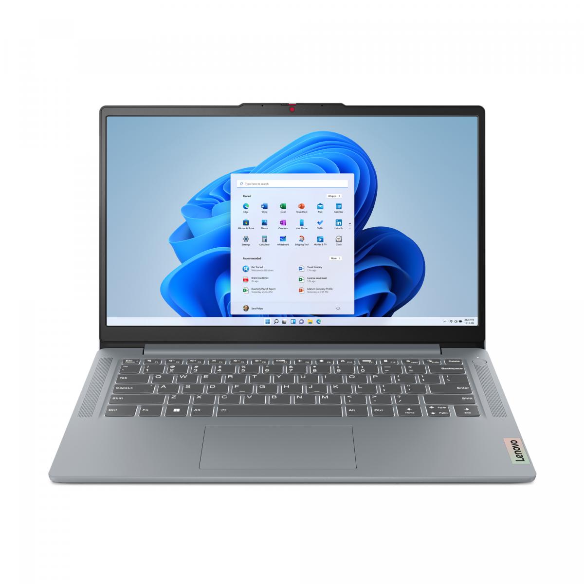 Lenovo IdeaPad Slim 3 14IAN8 Intel Core i3 N-series i3-N305 Laptop 35.6 cm (14") Full HD 8 GB LPDDR5-SDRAM 512 GB SSD Wi-Fi 6 (802.11ax) Windows 11 Home in S mode English Grey