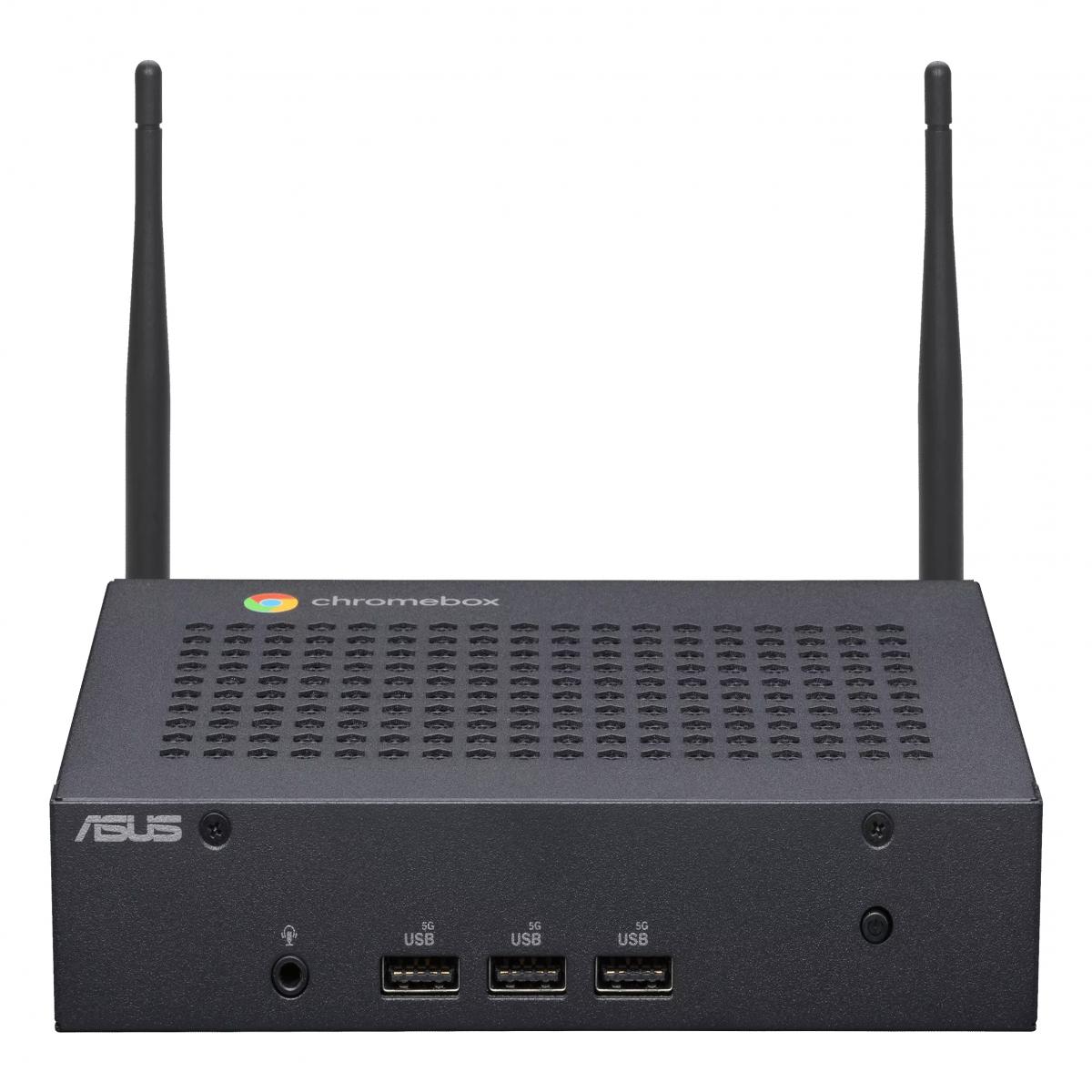 ASUS Chromebox CF40-BC012UN Intel® Celeron® N N4500 8 GB LPDDR4x-SDRAM 64 GB eMMC ChromeOS Mini PC Black