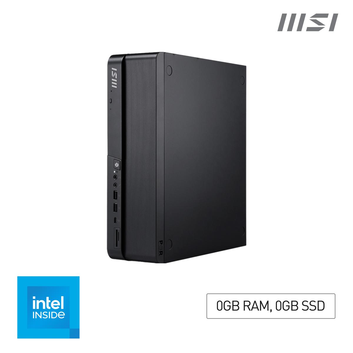 MSI PRO DP80 A14G Intel Core 5 14400, Barebone, DP80 A14G, SFF, Mini Computer, HTPC, (NO RAM, NO Storage, NO OS), Intel Graphics/DDR5/Dual HDMI/Dual LAN/WiFi 6E/BT 5.3