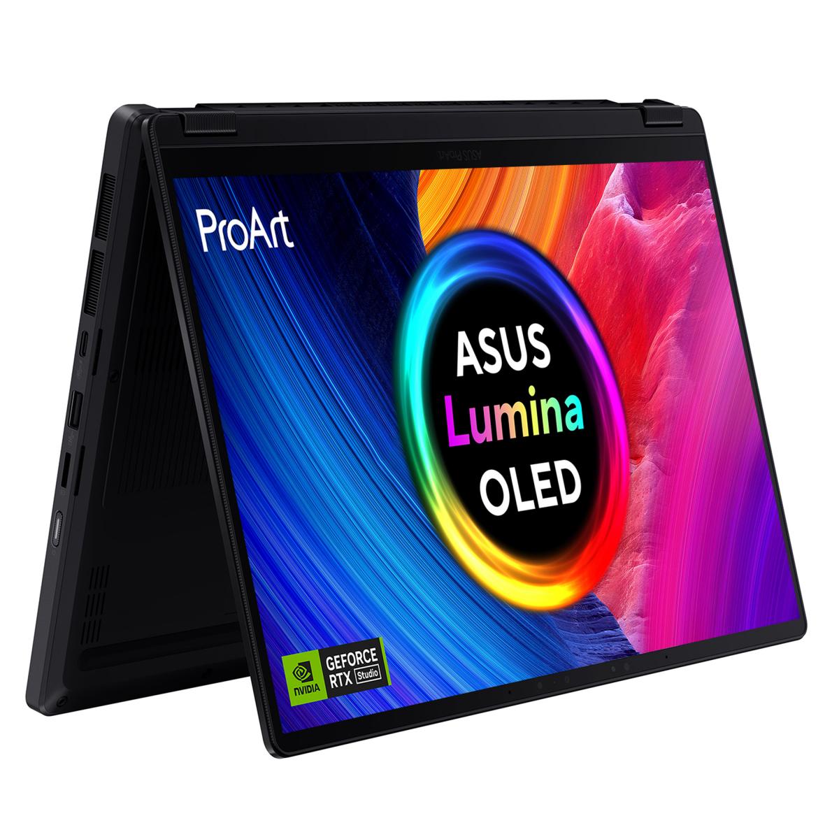 ASUS ProArt PX13 HN7306WI-LX017W Copilot+ PC AMD Ryzen AI 9 HX 370 Hybrid (2-in-1) 33.8 cm (13.3") Touchscreen 3K 32 GB LPDDR5x-SDRAM 2 TB SSD NVIDIA GeForce RTX 4070 Wi-Fi 7 (802.11be) Windows 11 Home Black