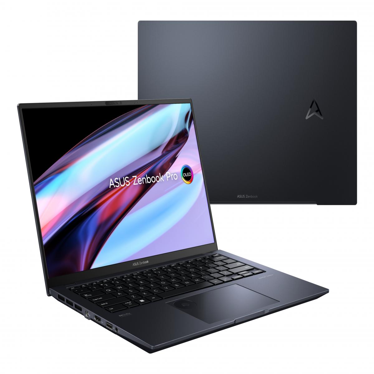 ASUS Zenbook Pro 14 OLED UX6404VI-P1056W Intel® Core™ i9 i9-13900H Laptop 36.8 cm (14.5") Touchscreen 2.8K 16 GB DDR5-SDRAM 1 TB SSD NVIDIA GeForce RTX 4070 Wi-Fi 6E (802.11ax) Windows 11 Home Black