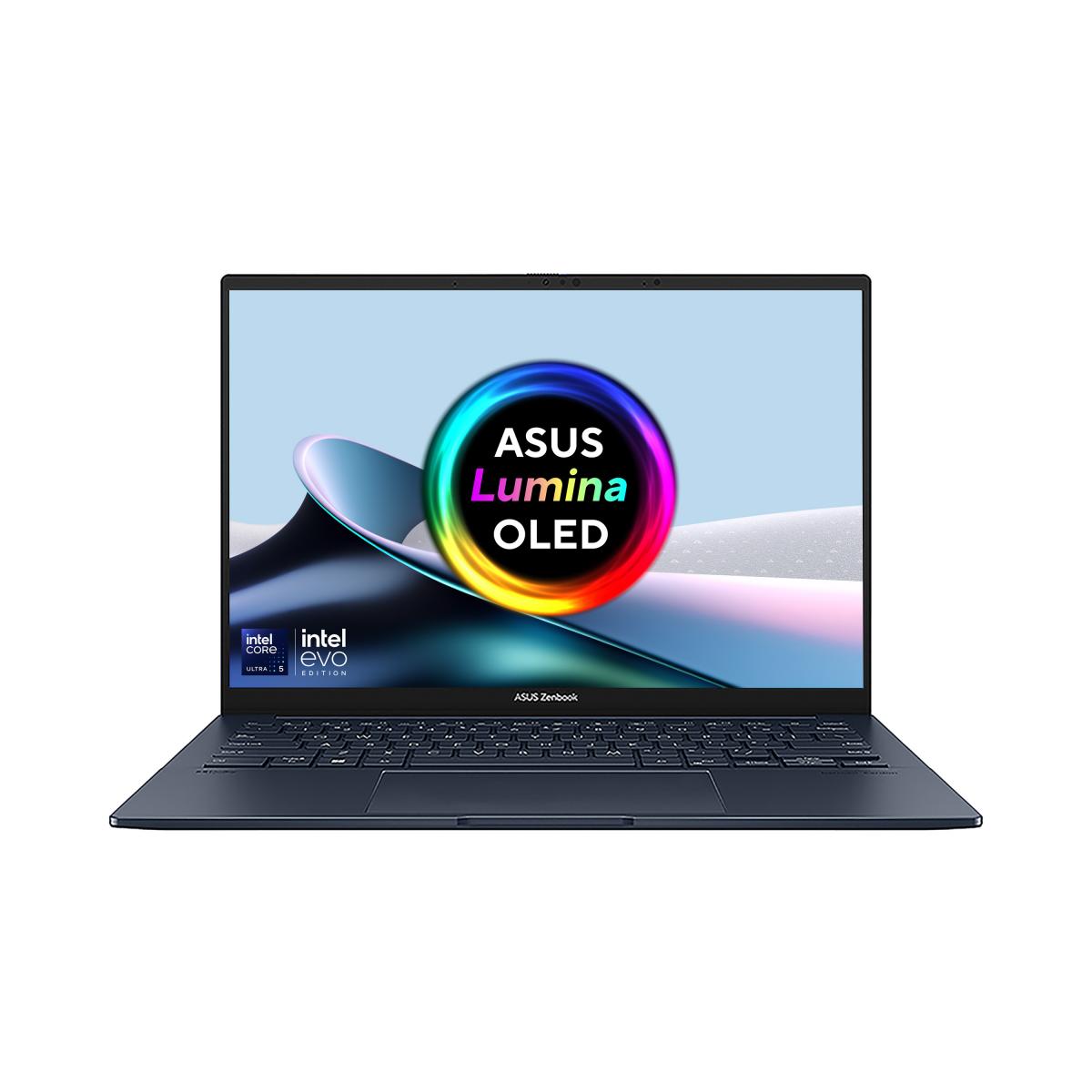ASUS Zenbook 14 OLED UX3405CA-QL192W Intel Core Ultra 7 255H Laptop 35.6 cm (14") Touchscreen WUXGA 16 GB LPDDR5x-SDRAM 1 TB SSD Wi-Fi 7 (802.11be) Windows 11 Home Blue