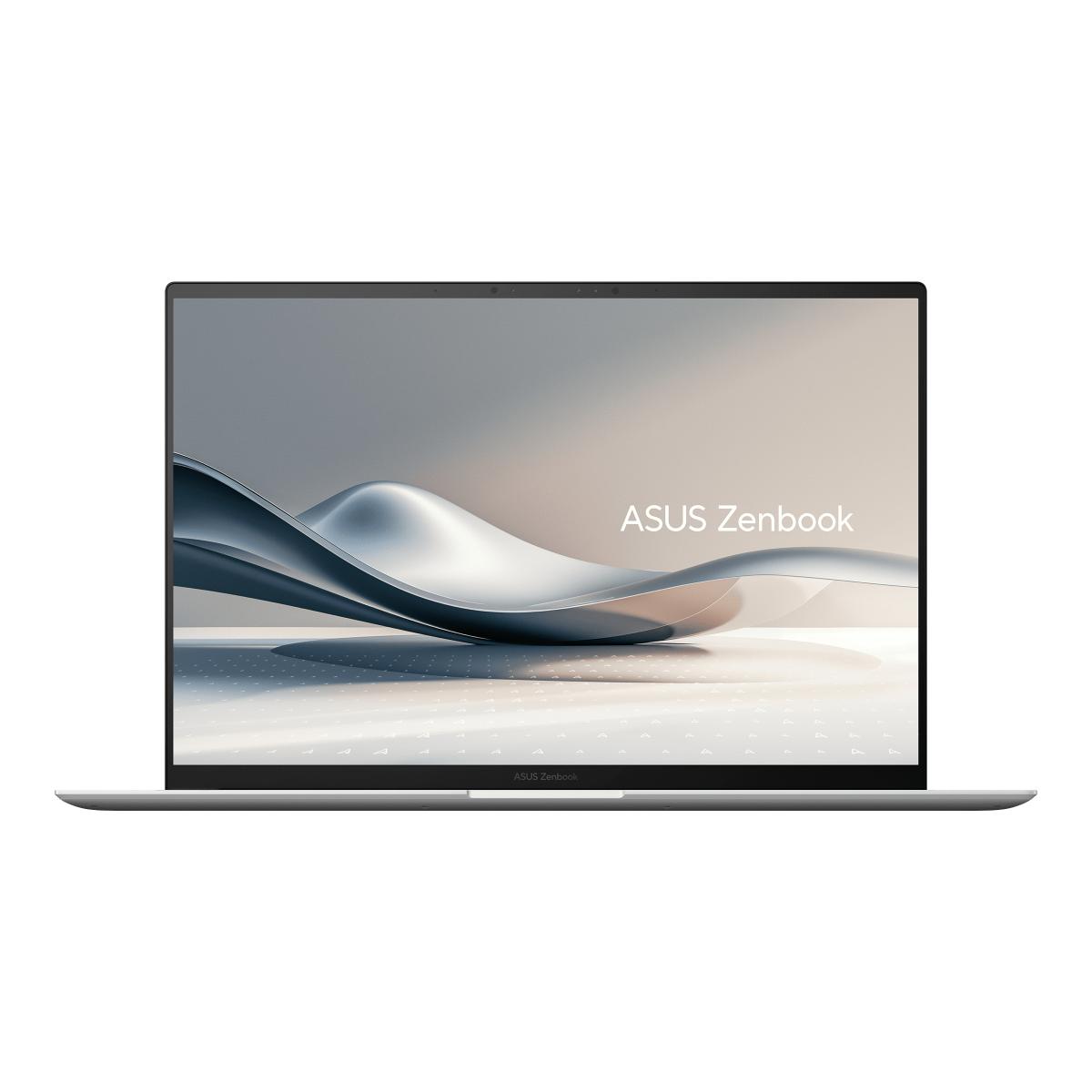 ASUS Zenbook S14 UX5406SA-PZ228W laptop Copilot+ PC Intel Core Ultra 7 256V 35.6 cm (14") Touchscreen 3K 16 GB LPDDR5x-SDRAM 1 TB SSD Wi-Fi 7 (802.11be) Windows 11 Home White