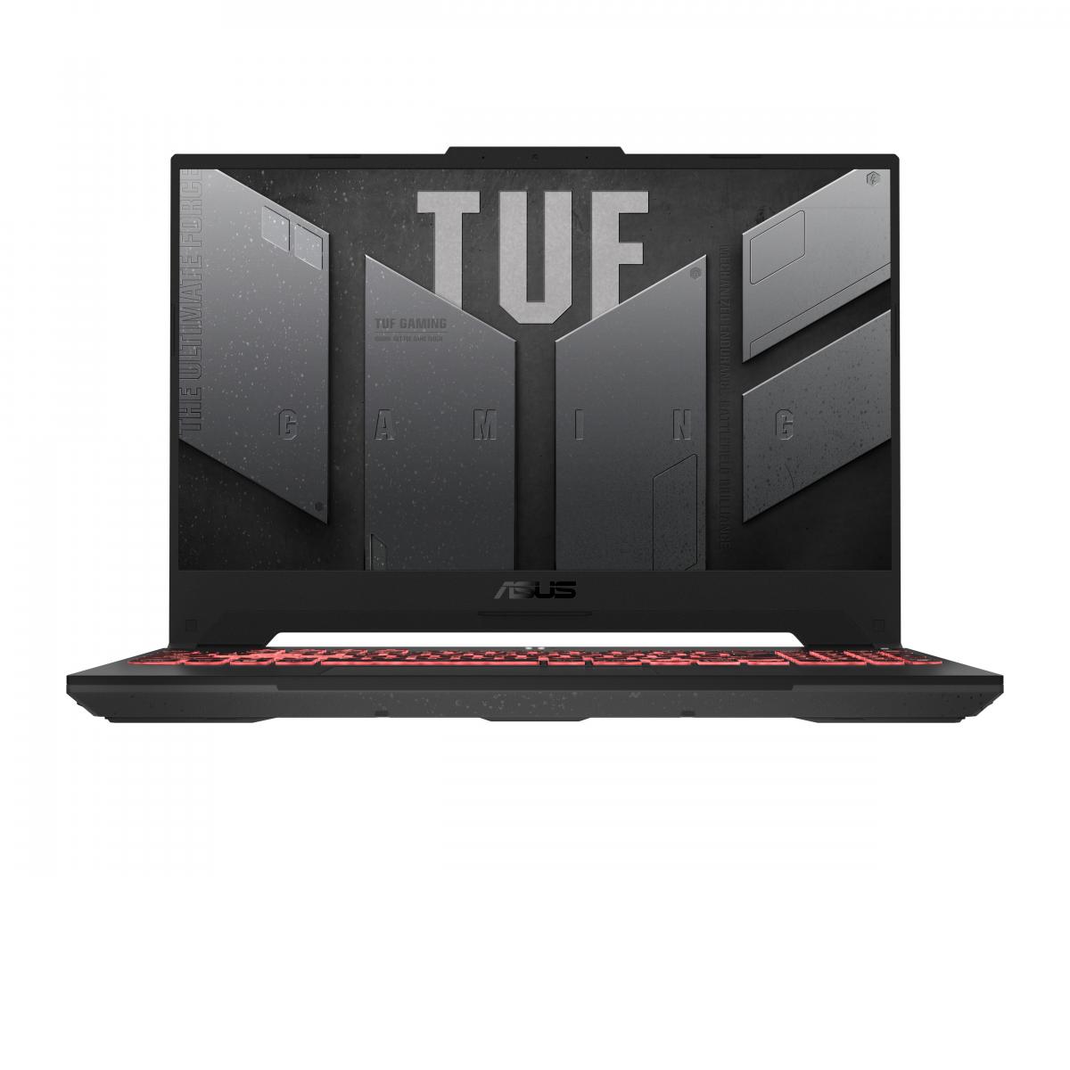 ASUS TUF Gaming A15 FA507RR-HF013X AMD Ryzen™ 7 6800H Laptop 39.6 cm (15.6") Full HD 16 GB DDR5-SDRAM 1 TB SSD NVIDIA GeForce RTX 3070 Wi-Fi 6 (802.11ax) Windows 11 Pro Black, Grey
