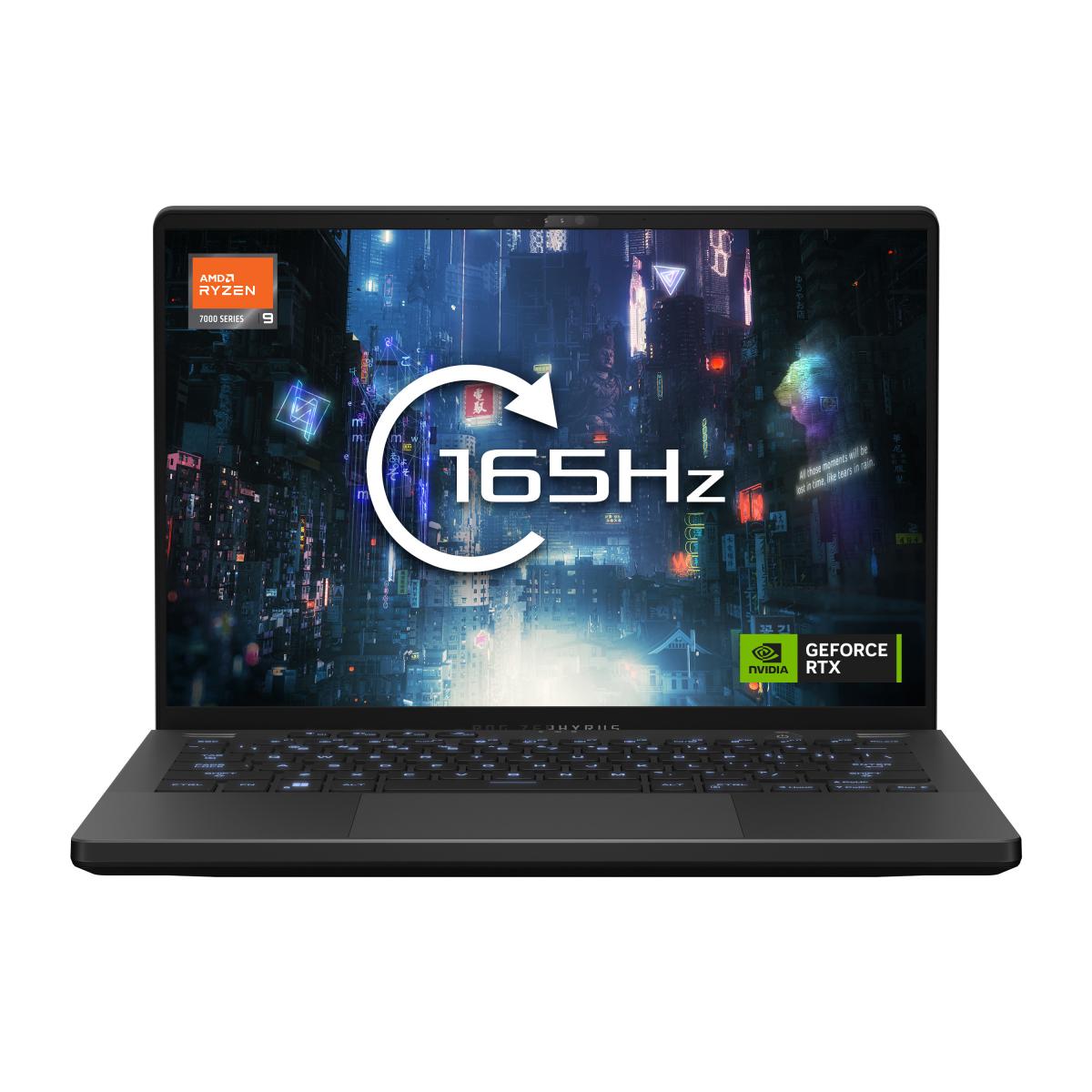ASUS ROG Zephyrus G14 GA402XZ-N2002W AMD Ryzen™ 9 7940HS Laptop 35.6 cm (14") Quad HD+ 32 GB DDR5-SDRAM 1 TB SSD NVIDIA GeForce RTX 4080 Wi-Fi 6E (802.11ax) Windows 11 Home Grey