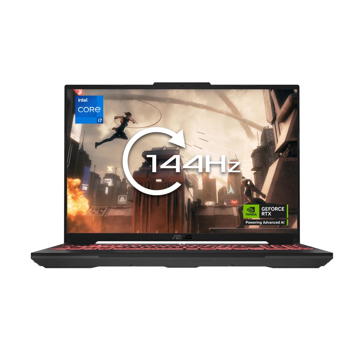 ASUS TUF Gaming F16 FX607VU-RL016W Copilot+ PC Intel® Core™ i7 i7-13620H Laptop 40.6 cm (16") WUXGA 16 GB DDR5-SDRAM 1 TB SSD NVIDIA GeForce RTX 4050 Wi-Fi 6 (802.11ax) Windows 11 Home Black, Grey