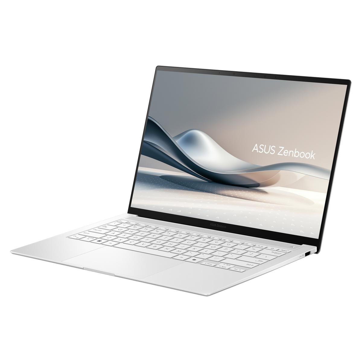ASUS Zenbook S14 UX5406SA-PZ301W Copilot+ PC Intel Core Ultra 9 288V Laptop 35.6 cm (14") Touchscreen 3K 32 GB LPDDR5x-SDRAM 1 TB SSD Wi-Fi 7 (802.11be) Windows 11 Home White