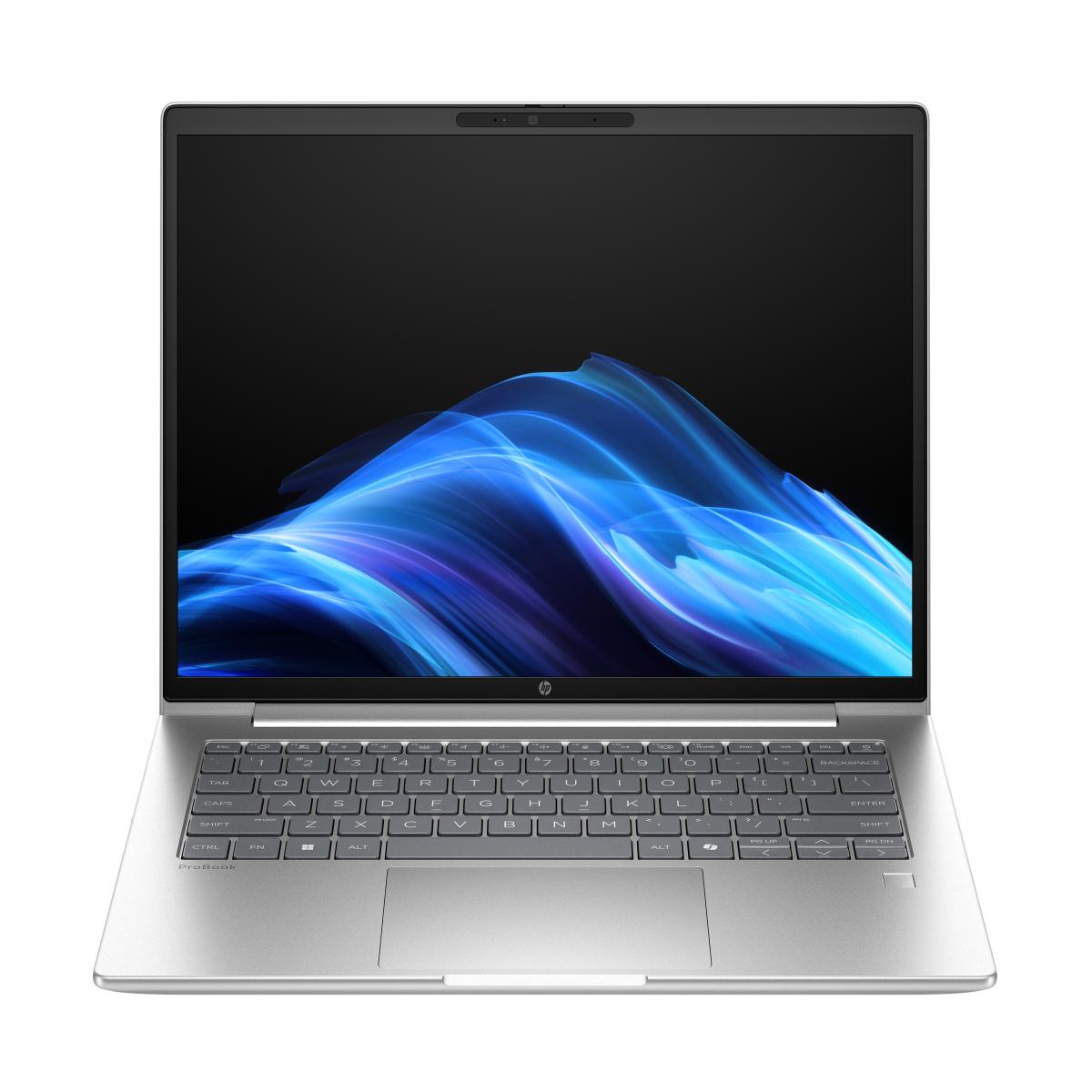 HP ProBook 4 G1ah AMD Ryzen™ 5 220 Laptop 35.6 cm (14") WUXGA 8 GB DDR5-SDRAM 256 GB SSD Wi-Fi 6E (802.11ax) Windows 11 Pro AI PC Silver