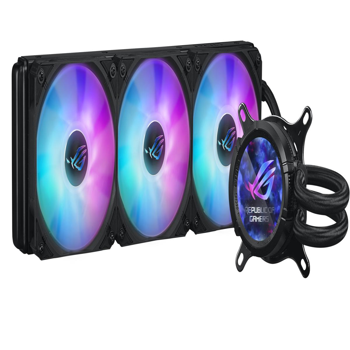 ASUS ROG STRIX LC III 360 ARGB Processor All-in-one liquid cooler 12 cm Black