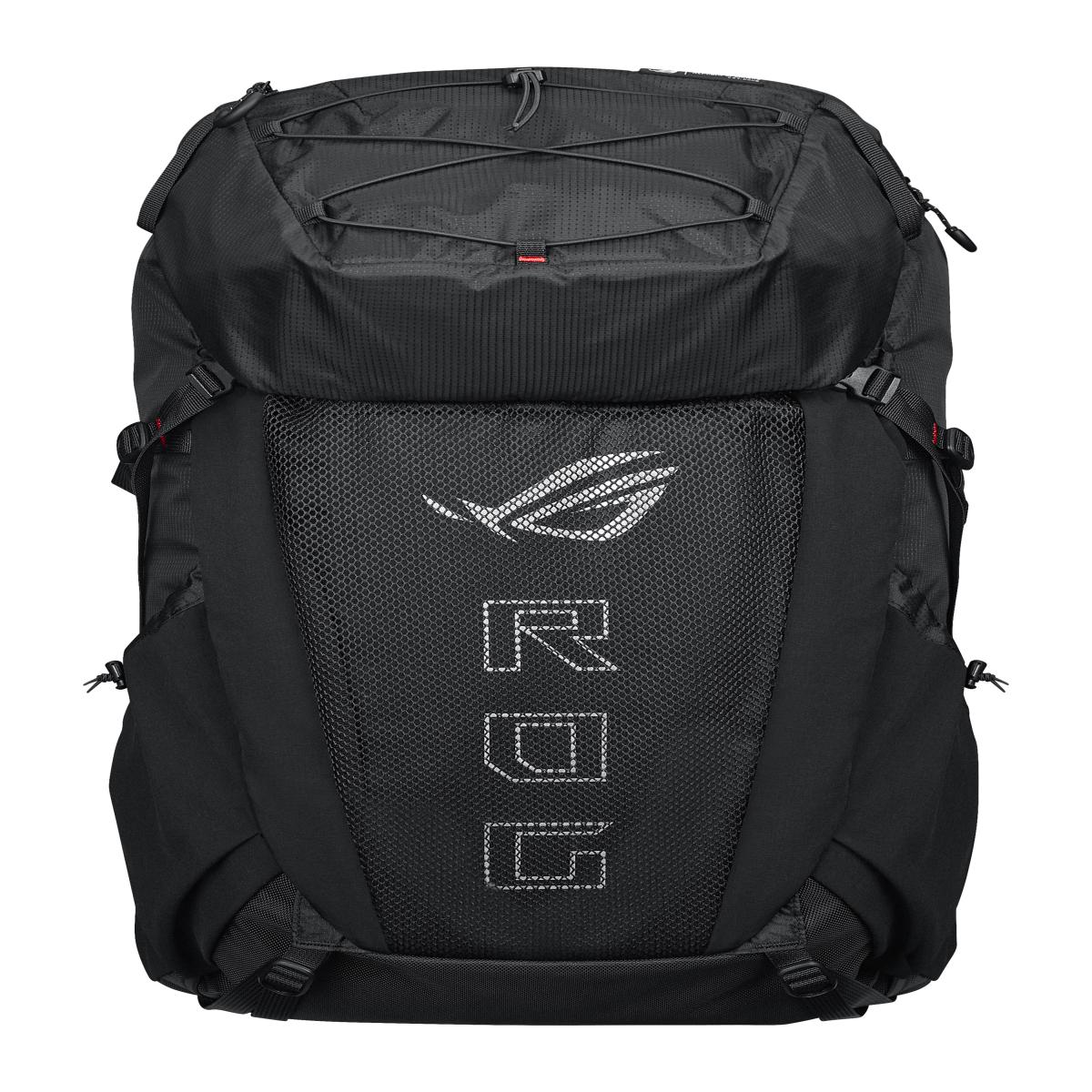 ASUS ROG Archer ErgoAir backpack Gaming backpack Black EVA (Ethylene Vinyl Acetate), Lycra, Nylon