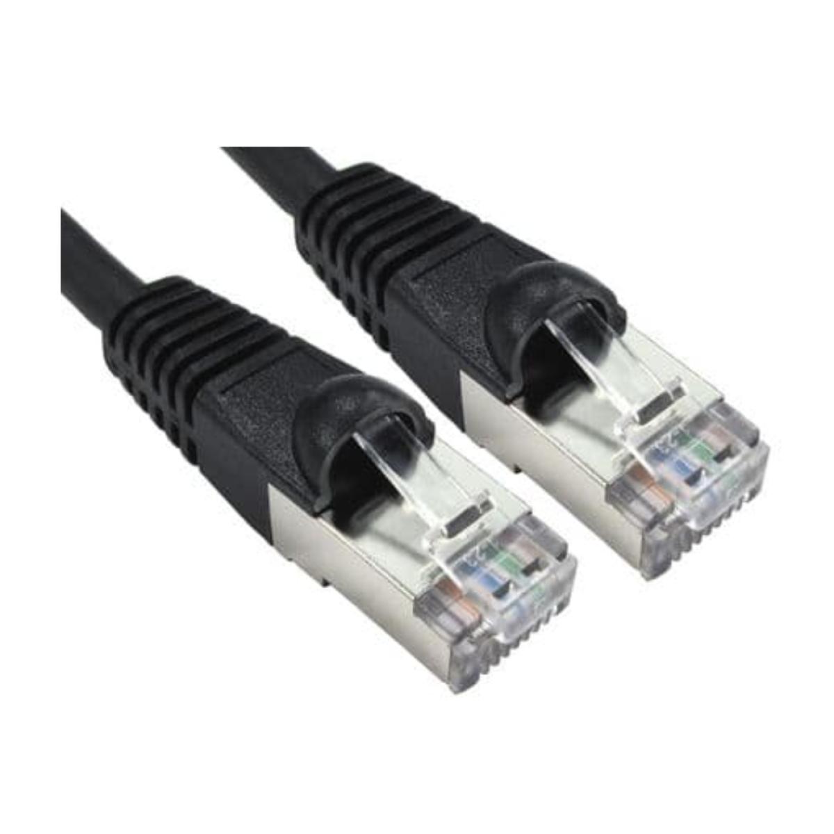 Origin Storage 1m Cat6A Patch Cable black 10GBASE-T LSZH