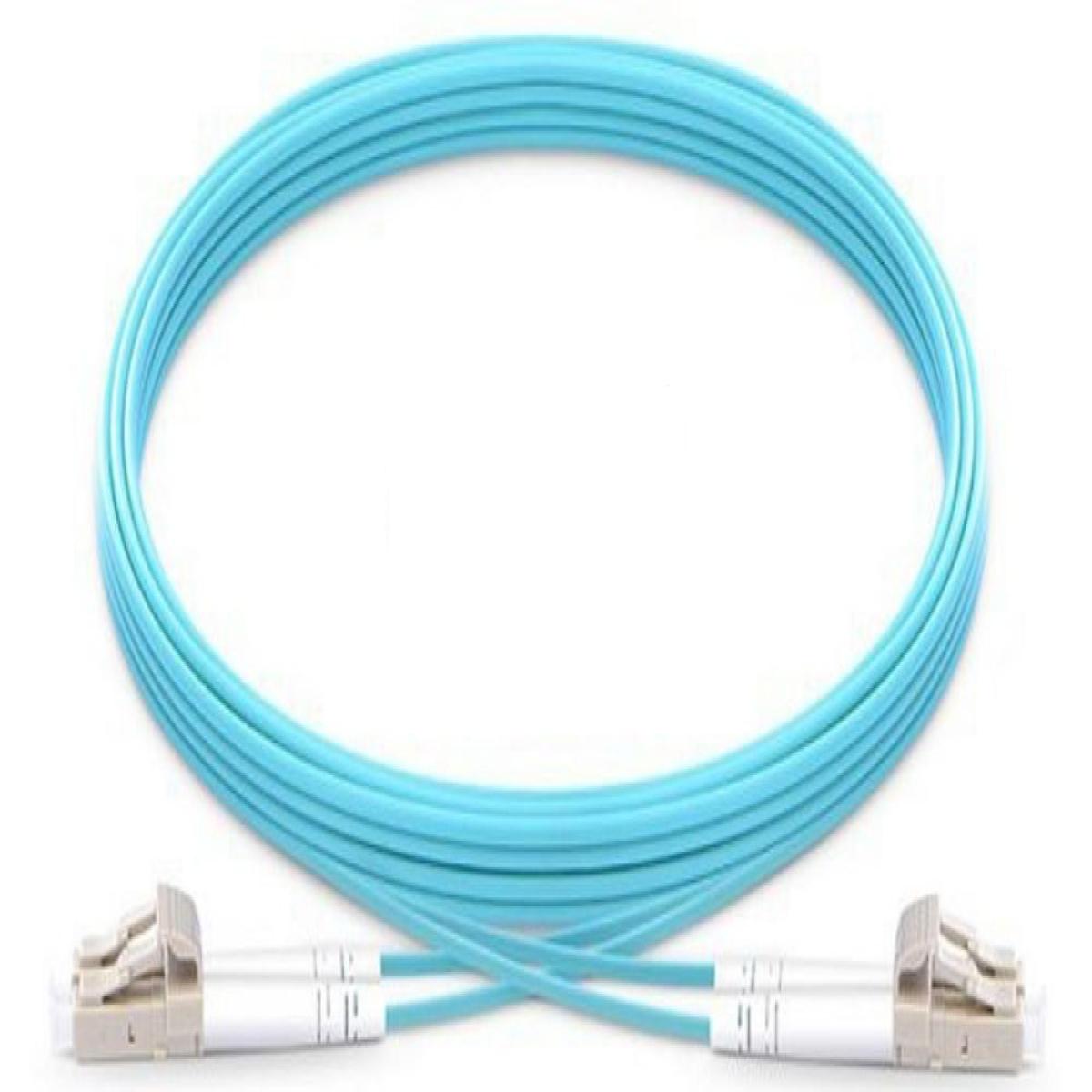 Origin Storage LC-LC OM3 Fibre Patch Cable Multimode Duplex Aqua 25m