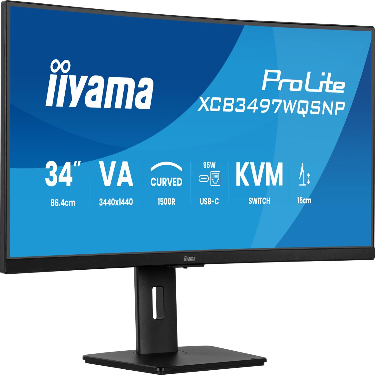 iiyama ProLite XCB3497WQSNP-B1 computer monitor
