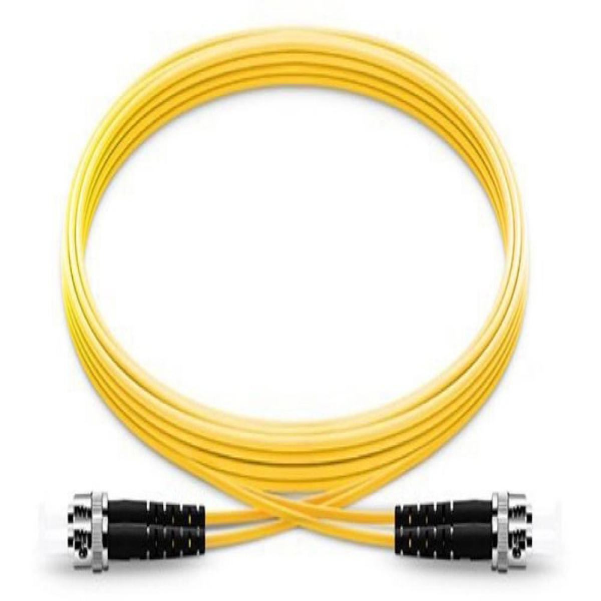 Origin Storage ST-ST OM3 Fibre Optic Cable Singlemode Duplex - Yellow 10m