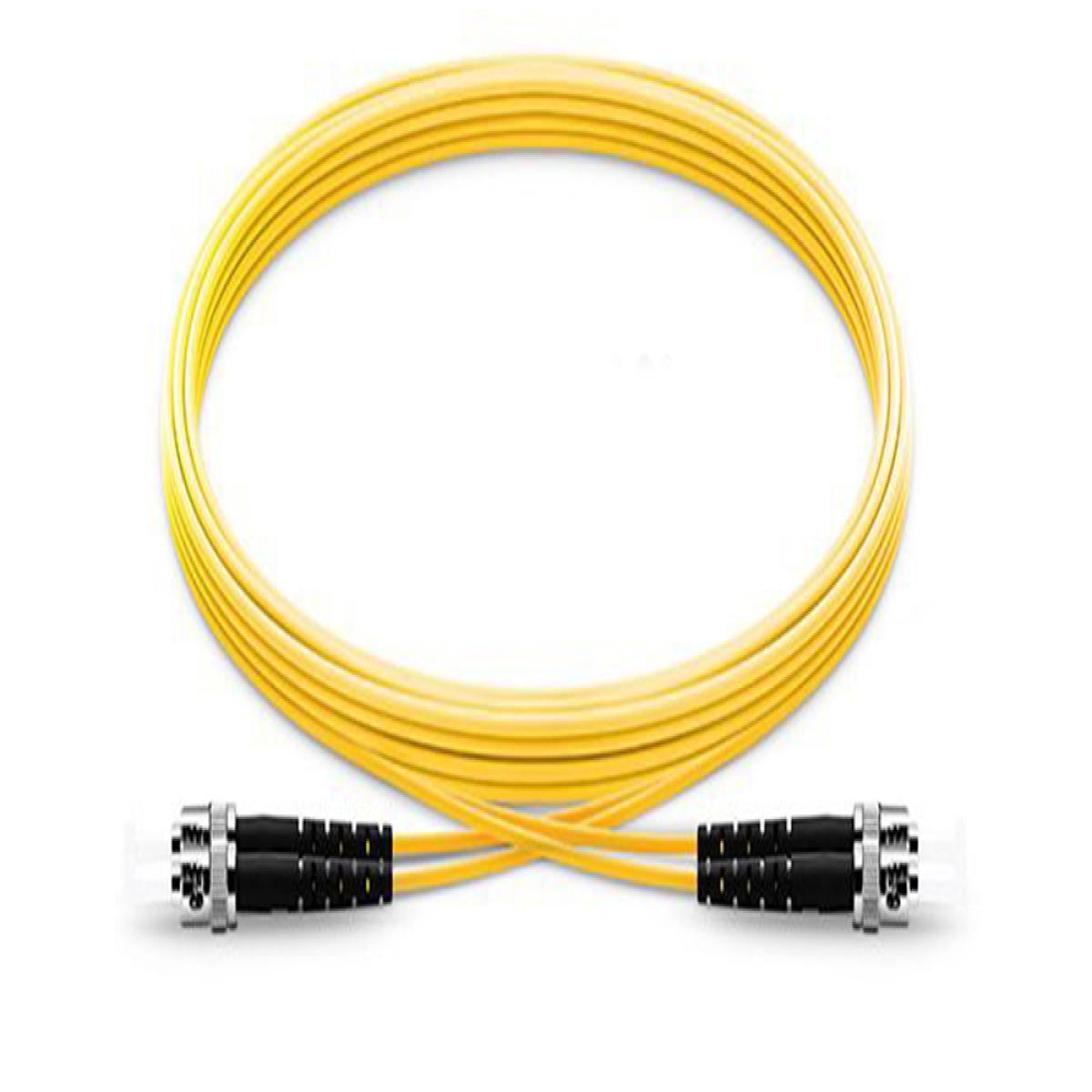 Origin Storage ST-ST OS2 Fibre Optic Cable Singlemode Duplex - Yellow 1m