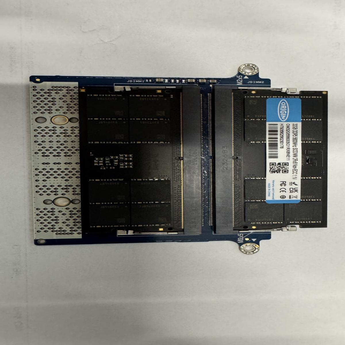 Origin Storage 32GB DDR5 5600MHz SODIMM 1Rx8 Non-ECC 1.1V