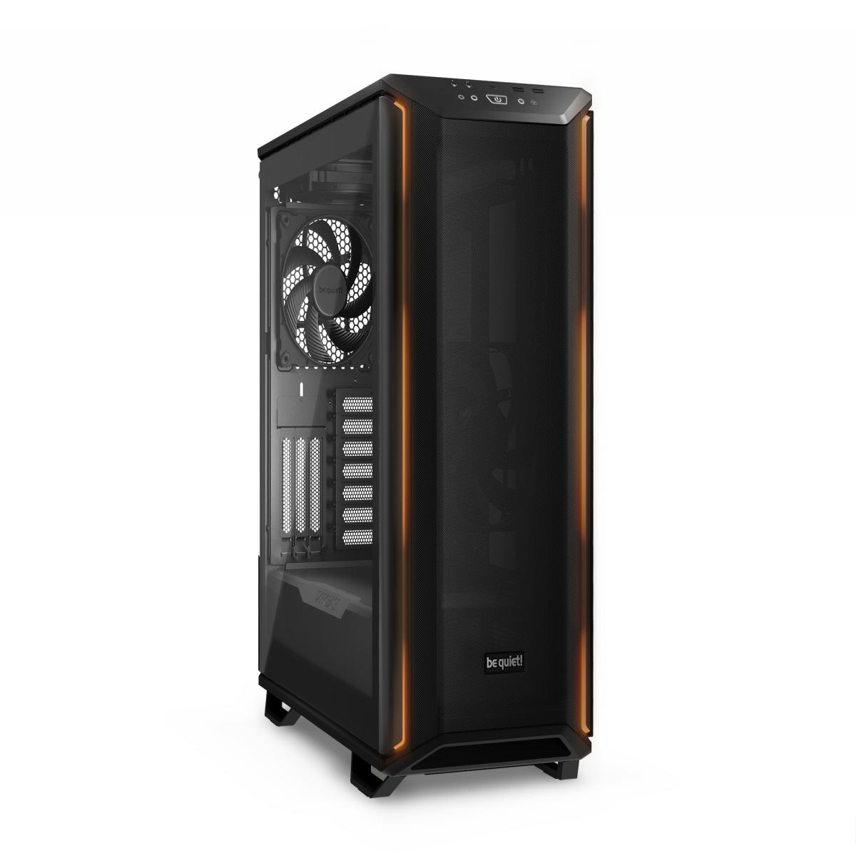 be quiet! Dark Base 701 Full Tower Gaming PC Case, Black, 3 pre-installed Silent Wings 4 140mm PWM high-speed fans, ARGB lighting with integrated ARGB controller, 3-year manufacturer's warranty