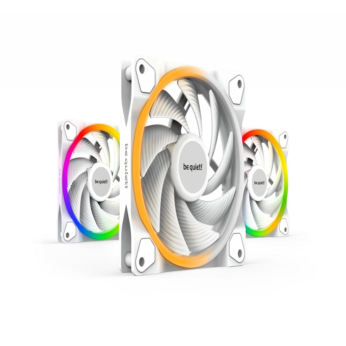 be quiet! Light Wings White | 120mm PWM high-speed Triple-Pack Computer case Fan 12 cm 3 pc(s)