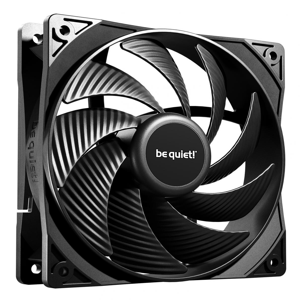 Be Quiet! PURE WINGS 3 120mm PWM High-Speed Case Fan, Rifle Bearing, Newly Designed Fan Blades And Re-Arranged Angle For Extraordinary Air Pressure, 3 Years Warranty