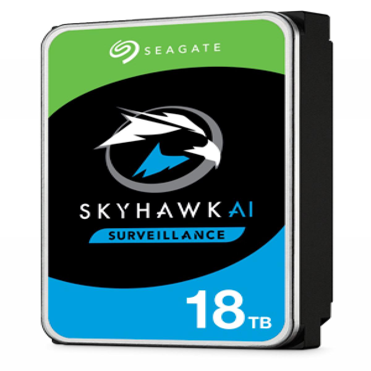 Seagate SkyHawk AI 18TB 3.5" 7200RPM 256MB Cache SATA III Internal Hard Drive