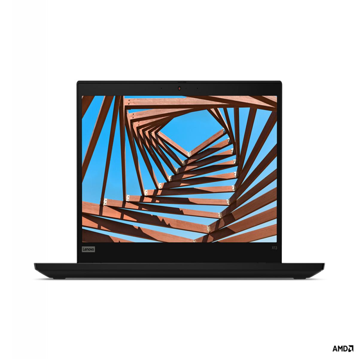 Lenovo ThinkPad X13 AMD Ryzen™ 5 PRO 4650U Laptop 33.8 cm (13.3") HD 8 GB DDR4-SDRAM 256 GB SSD Wi-Fi 6 (802.11ax) Windows 10 Pro Black