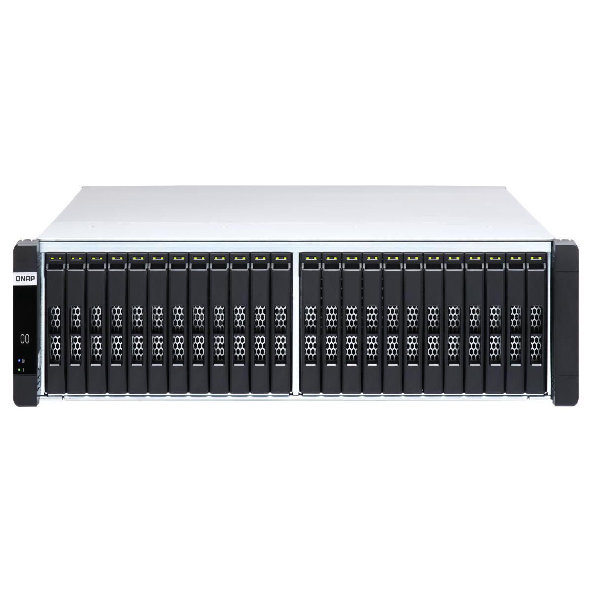 QNAP ES2486dc NAS Rack (2U) Intel® Xeon® D D-2142IT 128 GB DDR4 0 TB QNAP Enterprise System Black