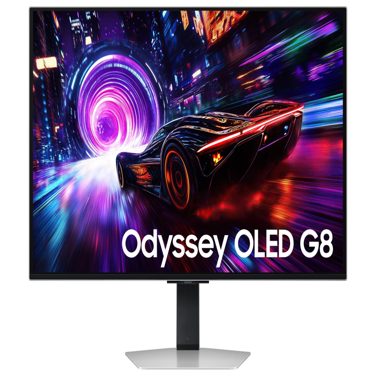 Samsung S32FG816SU computer monitor 81.3 cm (32") 3840 x 2160 pixels 4K Ultra HD OLED Silver