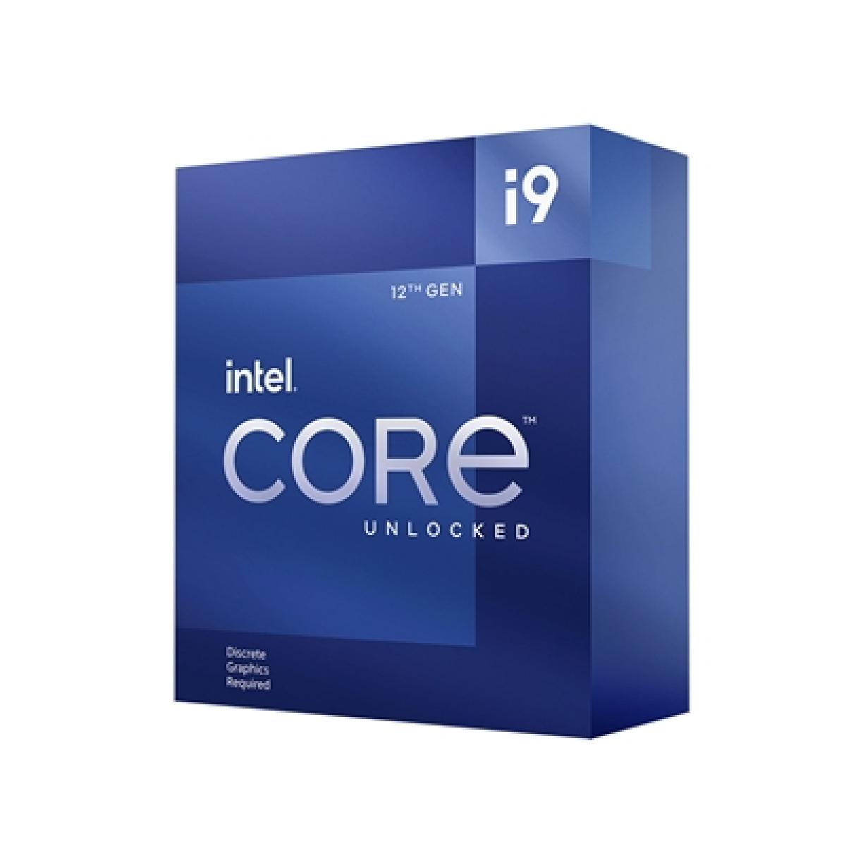 Intel 12th Gen Core i9-12900KF 16 Core Processor 24 Threads, 3.2GHz up to 5.2GHz Turbo, Alder Lake Socket LGA1700, 30MB Cache, 125W, Maximum Turbo Power 241W, No Graphics, No Cooler